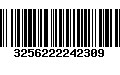 Código de Barras 3256222242309