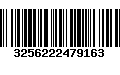 Código de Barras 3256222479163