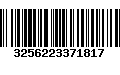 Código de Barras 3256223371817