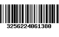 Código de Barras 3256224061380