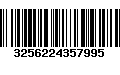 Código de Barras 3256224357995