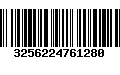 Código de Barras 3256224761280