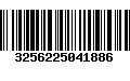 Código de Barras 3256225041886