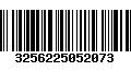 Código de Barras 3256225052073