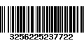 Código de Barras 3256225237722