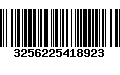 Código de Barras 3256225418923