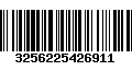 Código de Barras 3256225426911