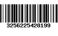 Código de Barras 3256225428199