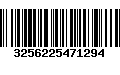 Código de Barras 3256225471294