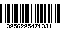 Código de Barras 3256225471331