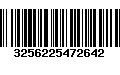 Código de Barras 3256225472642