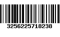 Código de Barras 3256225718238