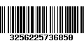 Código de Barras 3256225736850