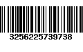 Código de Barras 3256225739738