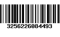 Código de Barras 3256226084493