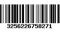 Código de Barras 3256226758271