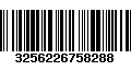 Código de Barras 3256226758288