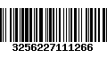 Código de Barras 3256227111266