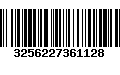 Código de Barras 3256227361128