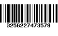 Código de Barras 3256227473579