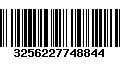 Código de Barras 3256227748844