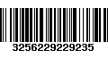 Código de Barras 3256229229235