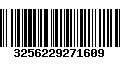 Código de Barras 3256229271609