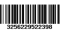 Código de Barras 3256229522398