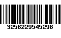 Código de Barras 3256229545298