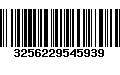 Código de Barras 3256229545939