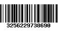 Código de Barras 3256229738690