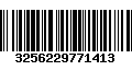 Código de Barras 3256229771413