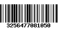 Código de Barras 3256477081050