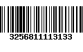 Código de Barras 3256811113133