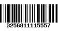 Código de Barras 3256811115557