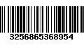 Código de Barras 3256865368954