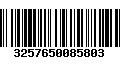 Código de Barras 3257650085803