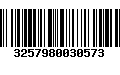 Código de Barras 3257980030573