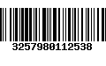 Código de Barras 3257980112538