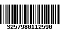 Código de Barras 3257980112590