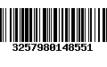 Código de Barras 3257980148551