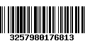 Código de Barras 3257980176813