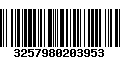 Código de Barras 3257980203953