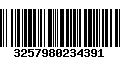 Código de Barras 3257980234391