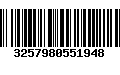 Código de Barras 3257980551948