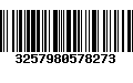 Código de Barras 3257980578273