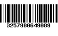 Código de Barras 3257980649089