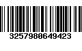 Código de Barras 3257980649423