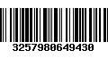 Código de Barras 3257980649430