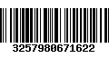 Código de Barras 3257980671622